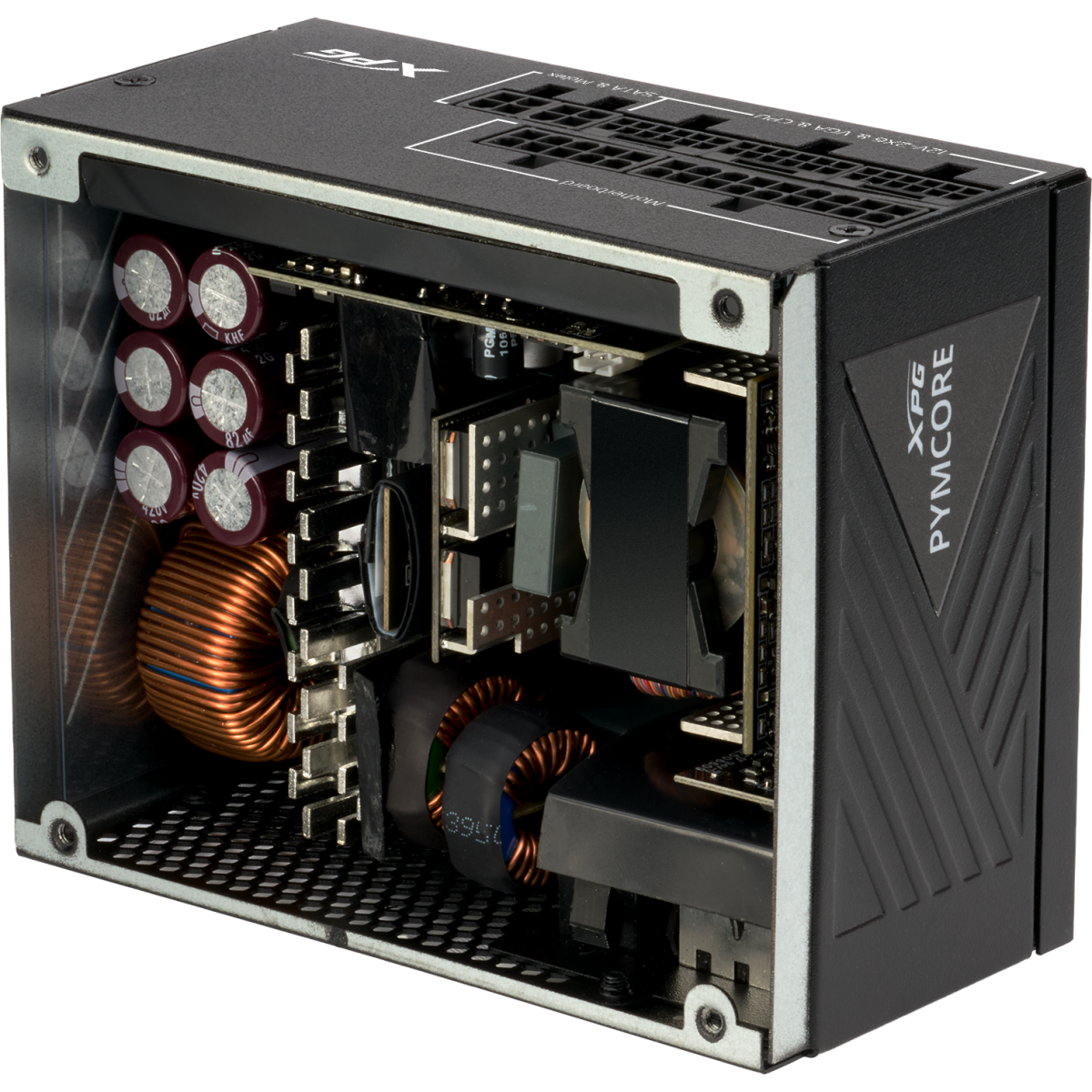 Блок питания 750W ADATA XPG PYMCORE - PYMCORE750G-BKCEU - фото 7