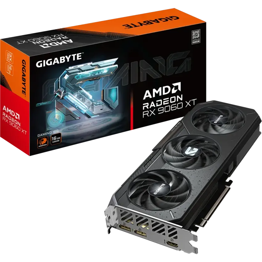 Видеокарта AMD Radeon RX 9060 XT Gigabyte GAMING 16Gb (GV-R9060XTGAMING-16GD) - фото 10