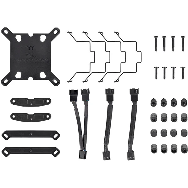 Кулер Thermaltake TOUGHAIR 710 Black (CL-P117-CA14BL-A) - фото 4