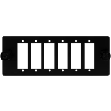 Адаптерная панель NIKOMAX NMF-AP06DSC-MS-BK