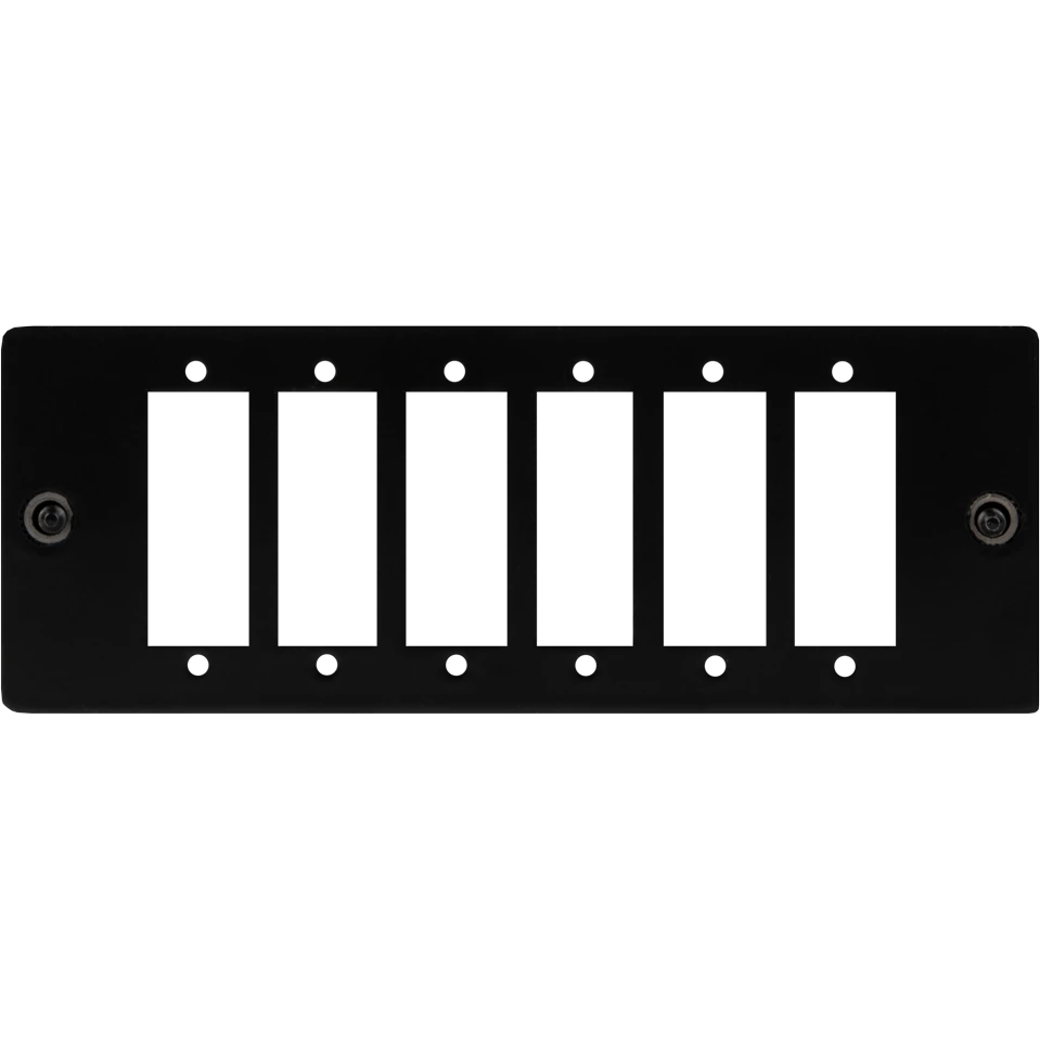 Адаптерная панель NIKOMAX NMF-AP06DSC-MS-BK - фото 2