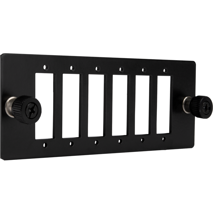 Адаптерная панель NIKOMAX NMF-AP06DSC-MS-BK - фото 3