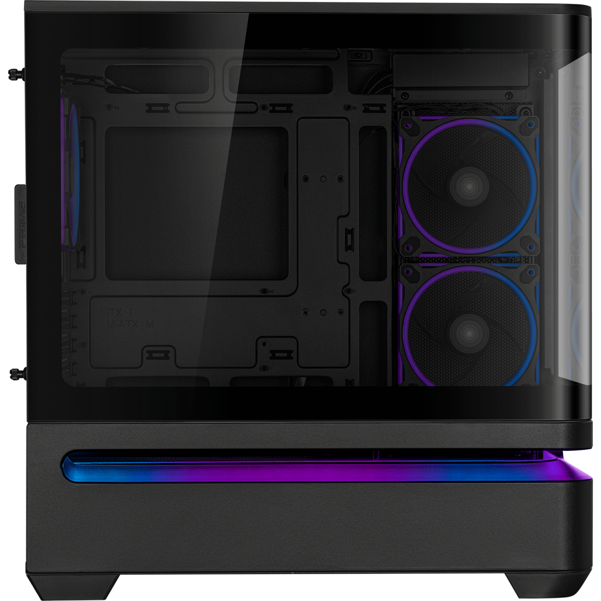 Корпус ASUS Prime AP202 TG ARGB Black - 90DC00P0-B19000 - фото 8