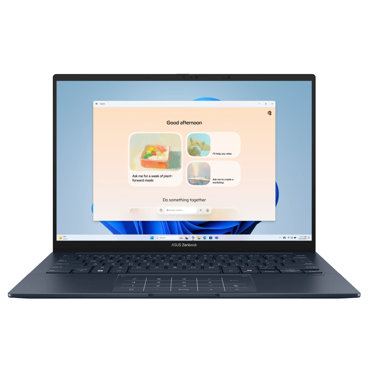 Ноутбук ASUS UX3405CA Zenbook 14 Ponder Blue (PP679) - UX3405CA-PP679