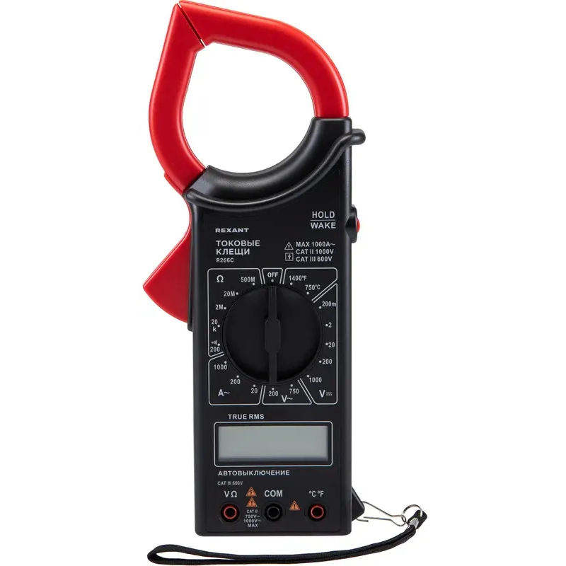 Токоизмерительные клещи Rexant R266C - 13-3203 - фото 4