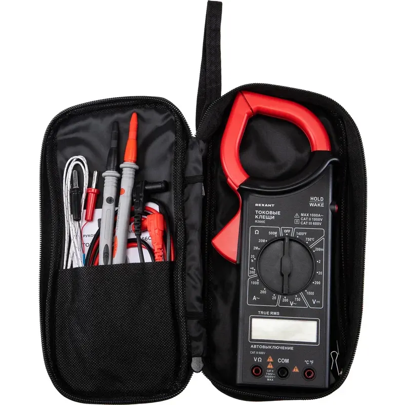 Токоизмерительные клещи Rexant R266C - 13-3203 - фото 14