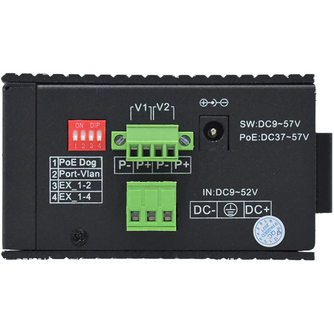 Коммутатор (свитч) Wi-Tek WI-PS305G-I-DC - фото 2