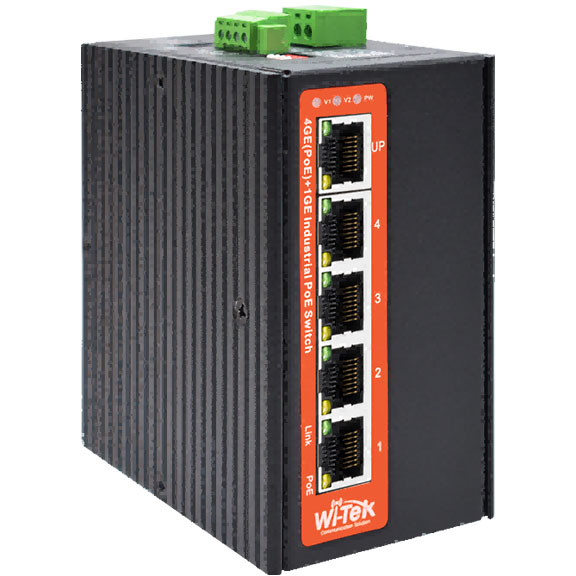 Коммутатор (свитч) Wi-Tek WI-PS305G-I-DC - фото 3