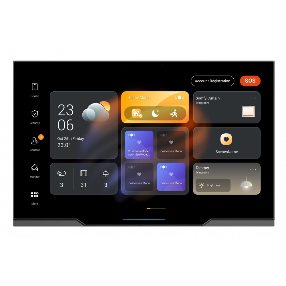 Панель управления Akubela HyPanel Ultra (KNX version) - PH81-KNX-EU