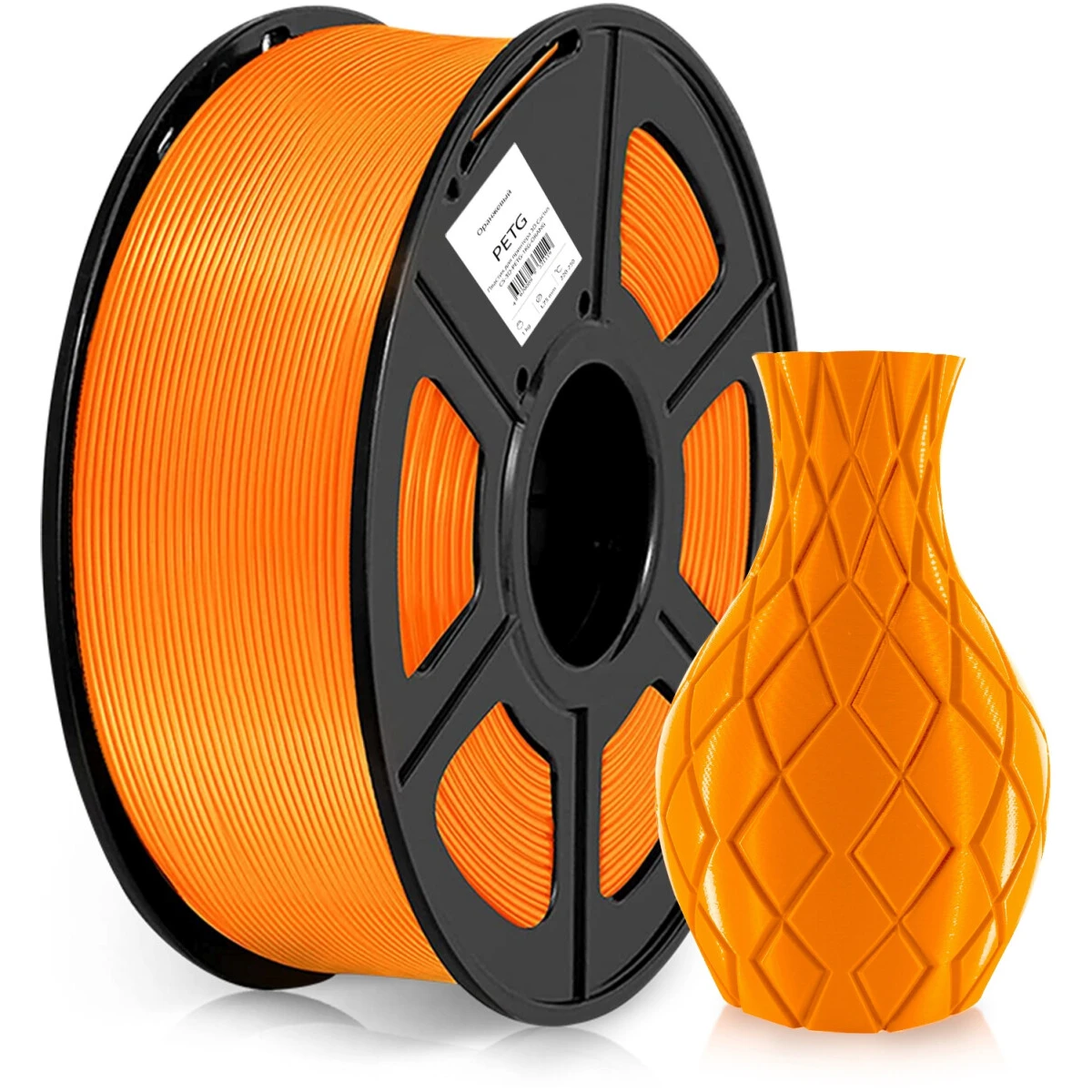 Пластик для 3D принтера Cactus CS-3D-PETG-1KG-ORANGE - фото 2