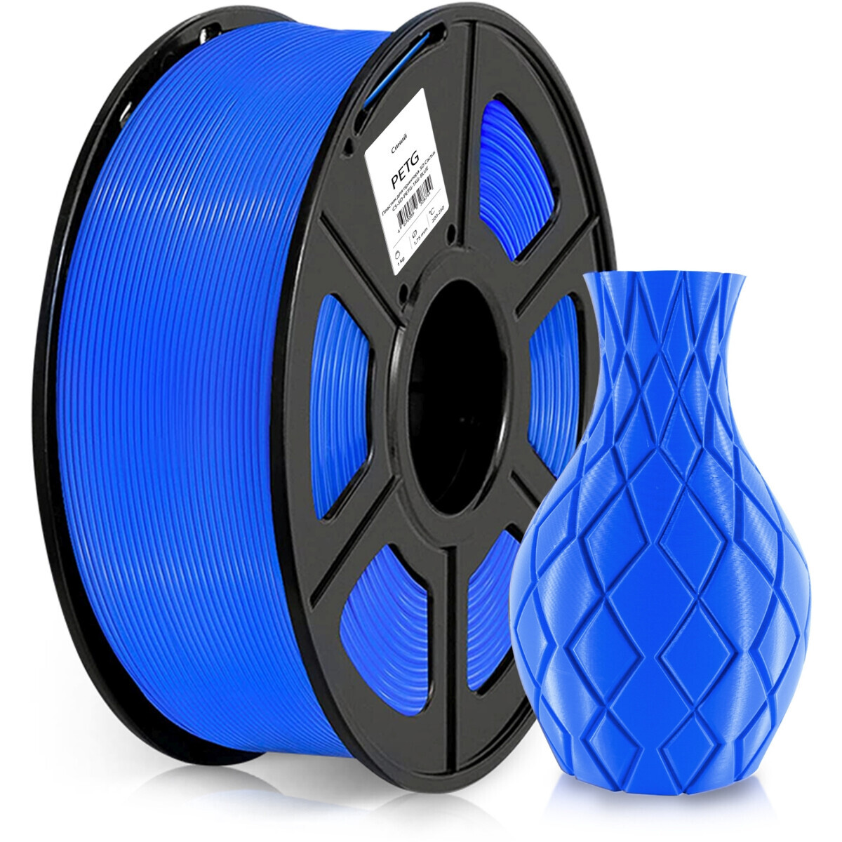 Пластик для 3D принтера Cactus CS-3D-PETG-1KG-BLUE - фото 2