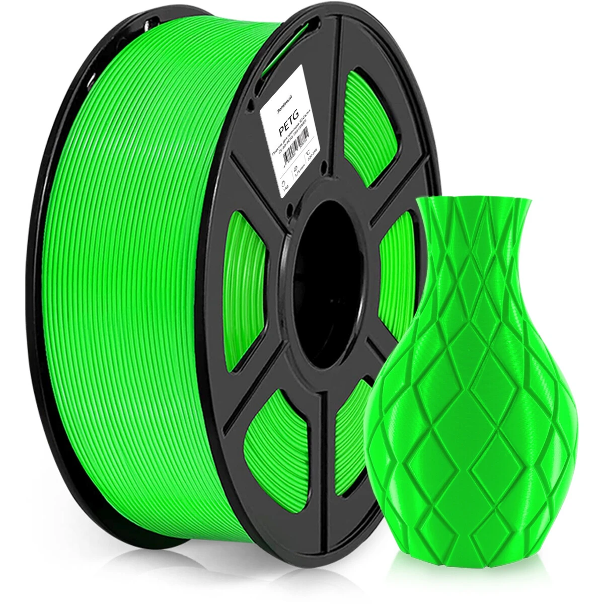 Пластик для 3D принтера Cactus CS-3D-PETG-1KG-GREEN - фото 2