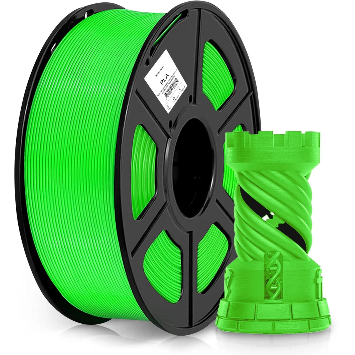 Пластик для 3D принтера Cactus CS-3D-PLA-1KG-GREEN - фото 2