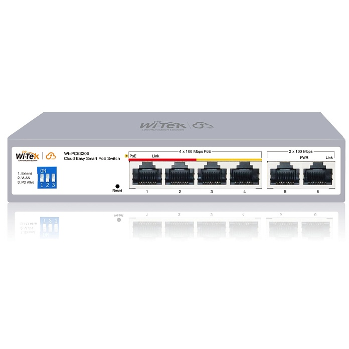 Коммутатор (свитч) Wi-Tek WI-PCES206