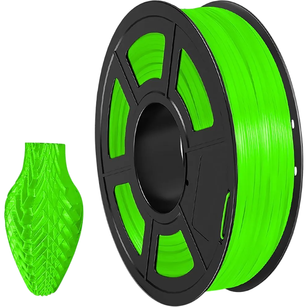Пластик для 3D принтера NV Print NV-3D-TPU-TRANS-GREEN
