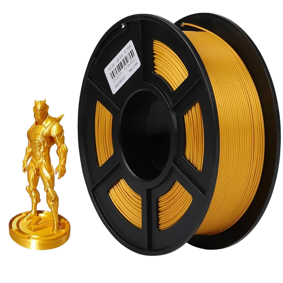 Пластик для 3D принтера NV Print NV-3D-SILK-PLA-P-LIGHT-GOLD