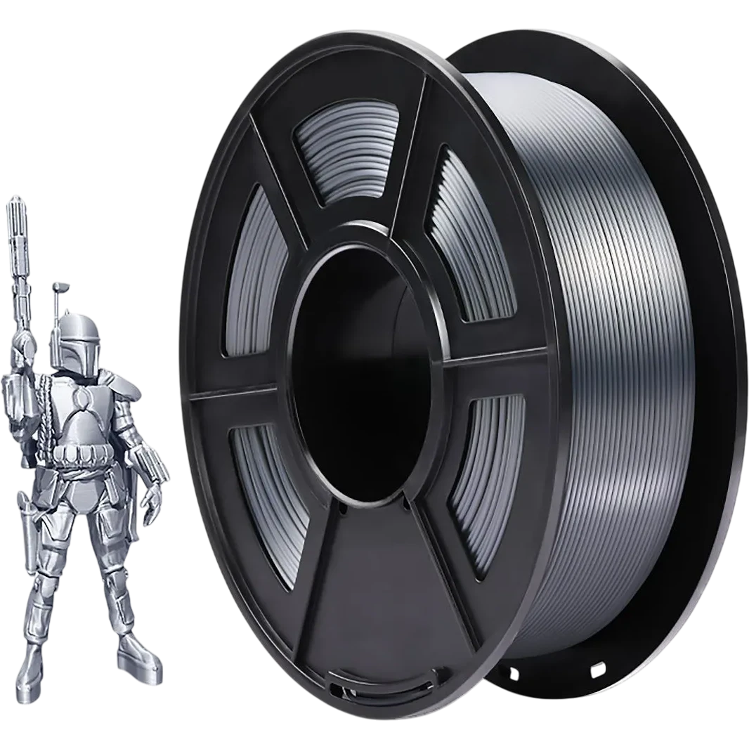 Пластик для 3D принтера NV Print NV-3D-SILK-PLA-P-SILVER