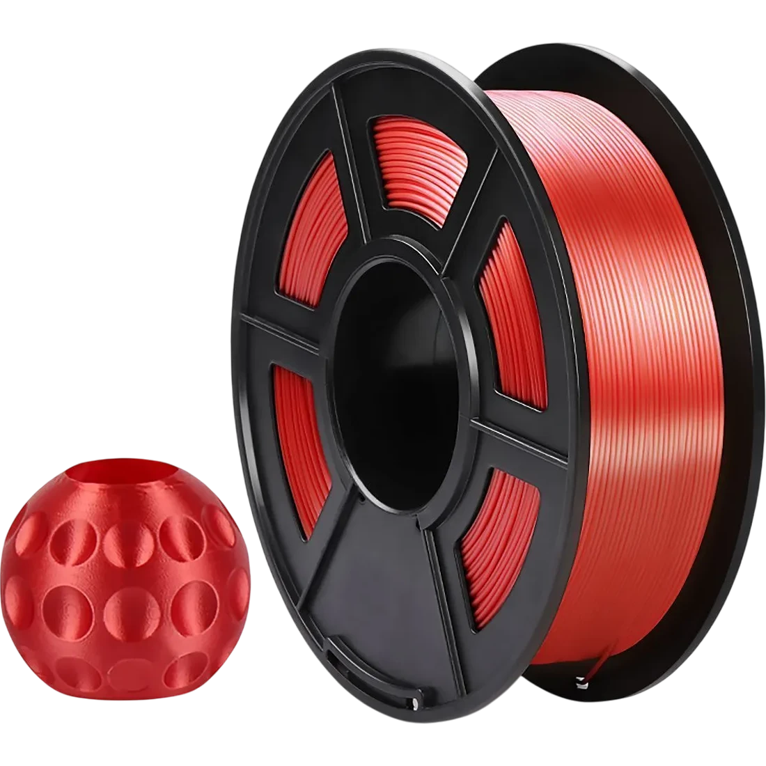 Пластик для 3D принтера NV Print NV-3D-SILK-PLA-P-RED