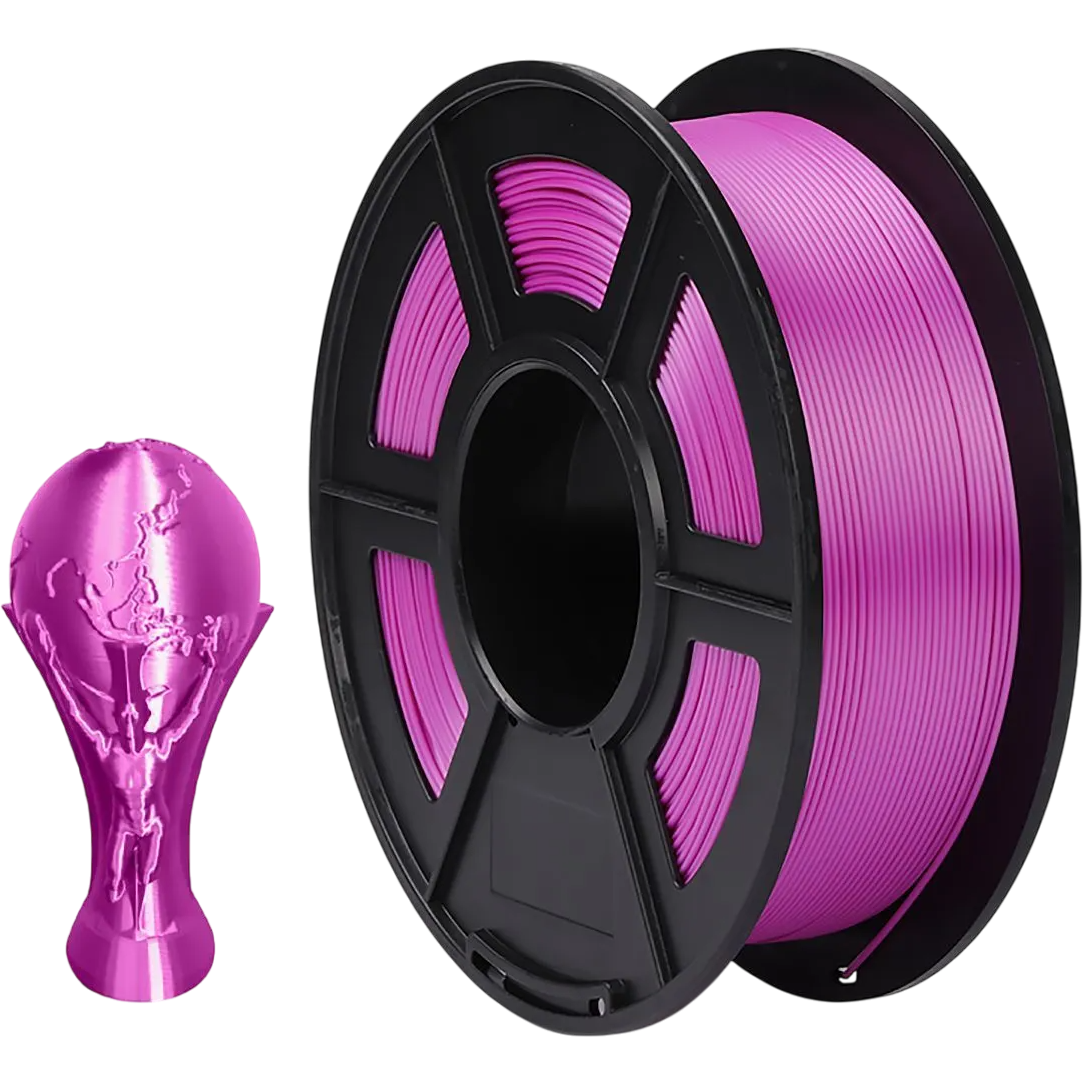 Пластик для 3D принтера NV Print NV-3D-SILK-PLA-P-PURPLE
