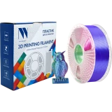 Пластик для 3D принтера NV Print NV-3D-SILK-PLA-P-BLUE-GREEN-PURPLE