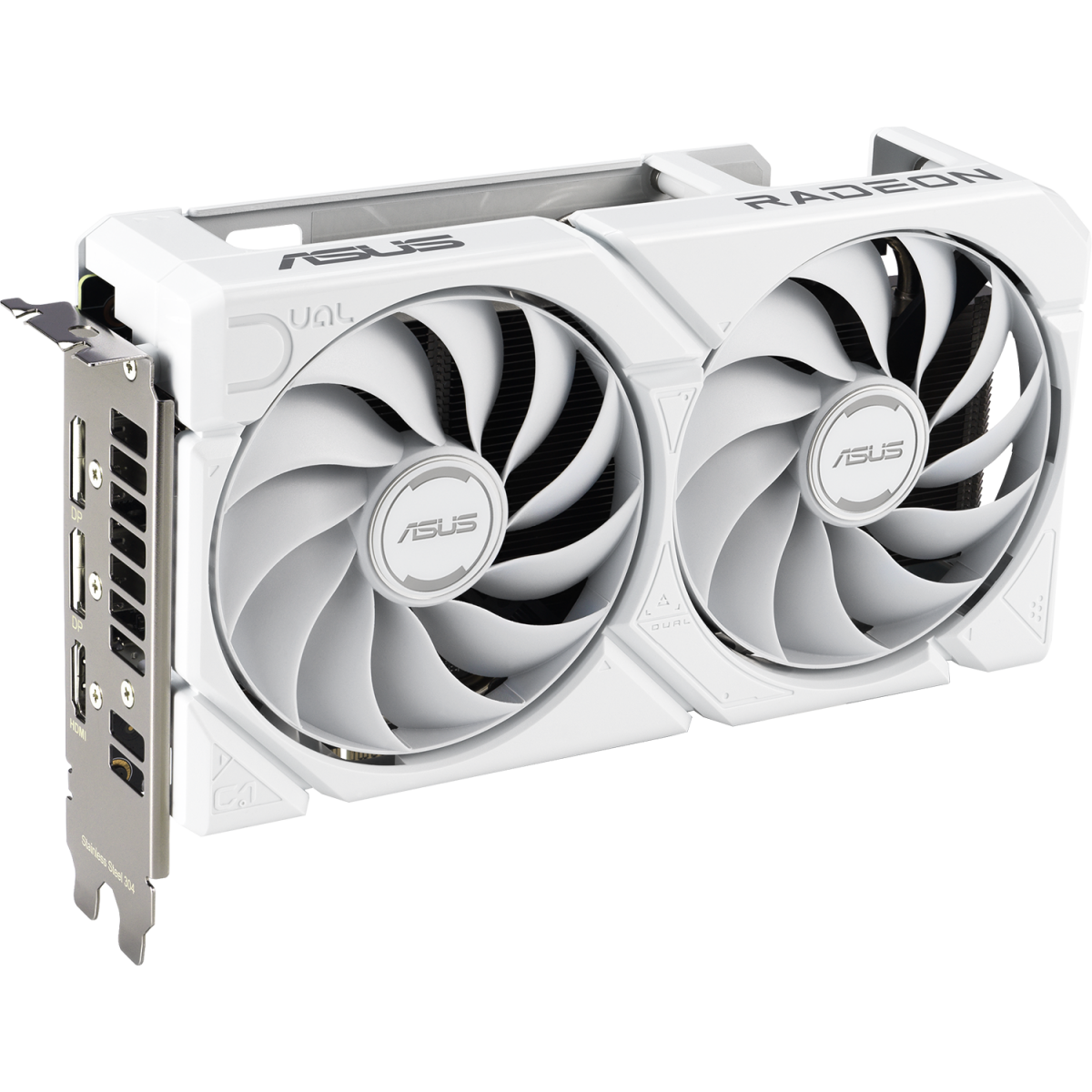 Видеокарта AMD Radeon RX 9060 XT ASUS 16GB (DUAL-RX9060XT-16G-WHITE)