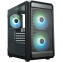 Корпус XASTRA A303M 3ARGB-C6 Black - A303M-2FC14A-1FC12A-C6-D