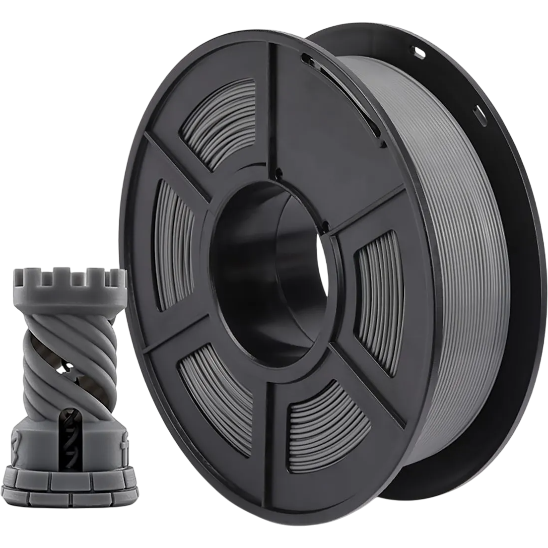 Пластик для 3D принтера NV Print NV-3D-PLA-P-GREY