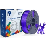 Пластик для 3D принтера NV Print NV-3D-PLA-P-TRANSP-PURPLE