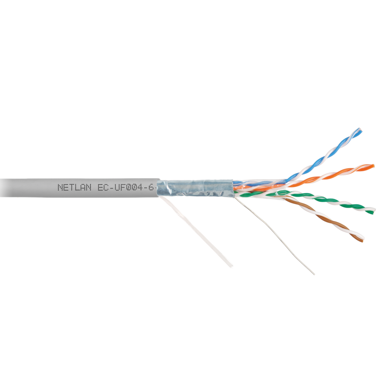 Бухта NETLAN EC-UF004-6-PVC-GY, 305м