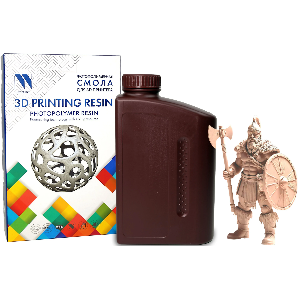 Фотополимерная смола NV Print NV-3D-ABS-L-RESIN-BEIGE
