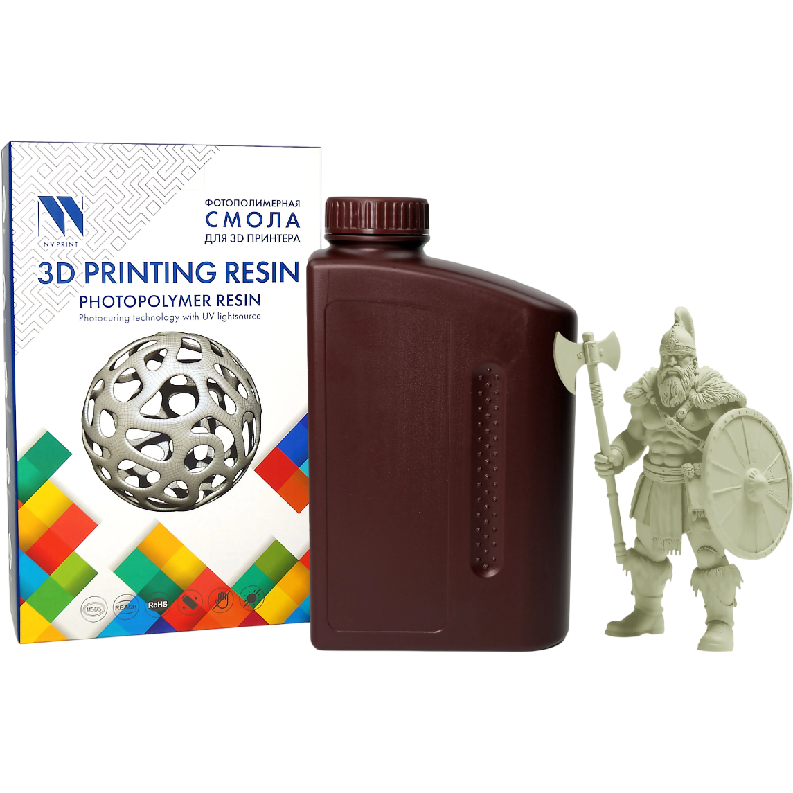 Фотополимерная смола NV Print NV-3D-ABS-L-RESIN-CLEAR