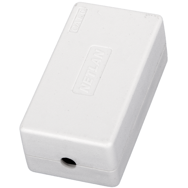 Проходной адаптер NETLAN EC-UCB-IDC-UE2-WT-10, 10 шт.