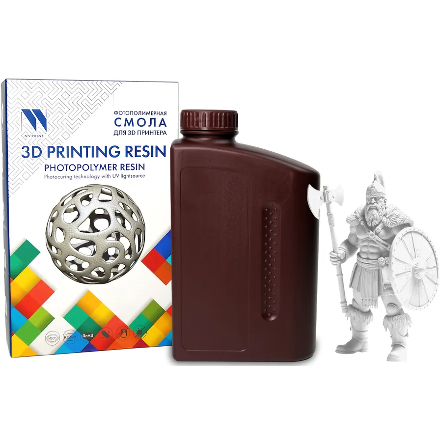 Фотополимерная смола NV Print NV-3D-STD-RESIN-WHITE