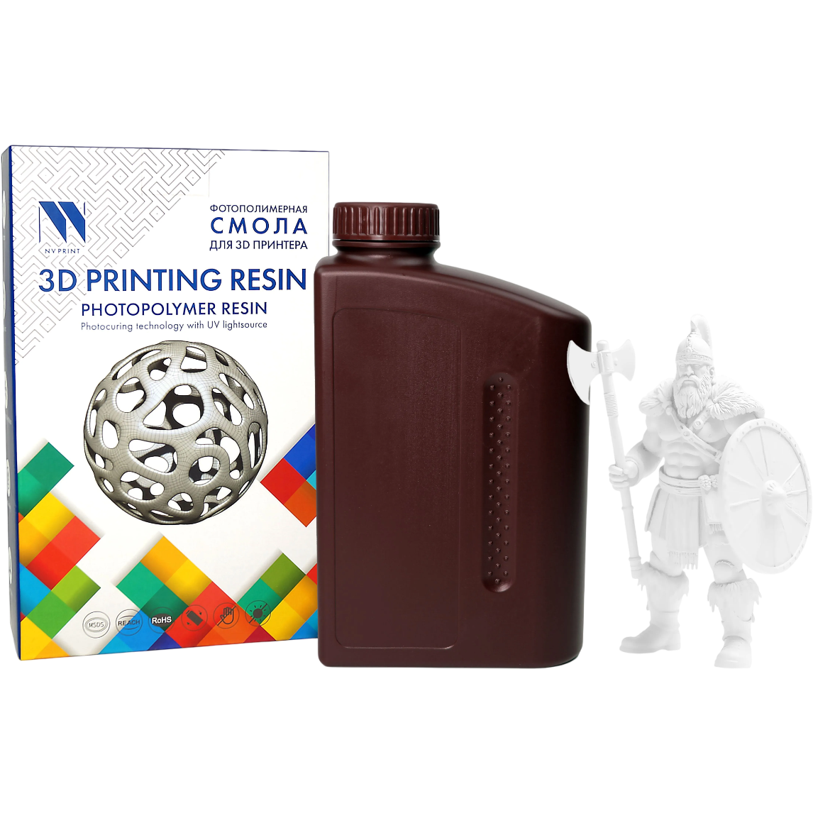 Фотополимерная смола NV Print NV-3D-ABS-L-RESIN-WHITE