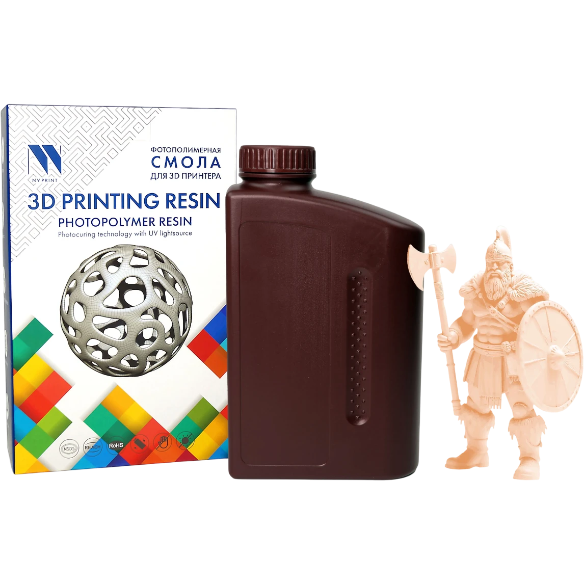 Фотополимерная смола NV Print NV-3D-PLANT-BASED-RESIN-BEIGE