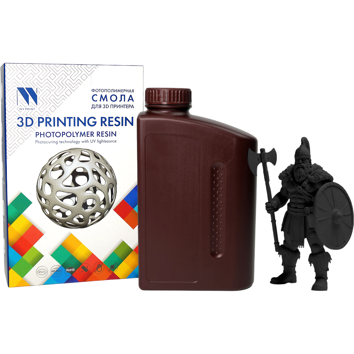 Фотополимерная смола NV Print NV-3D-PLANT-BASED-RESIN-BLACK