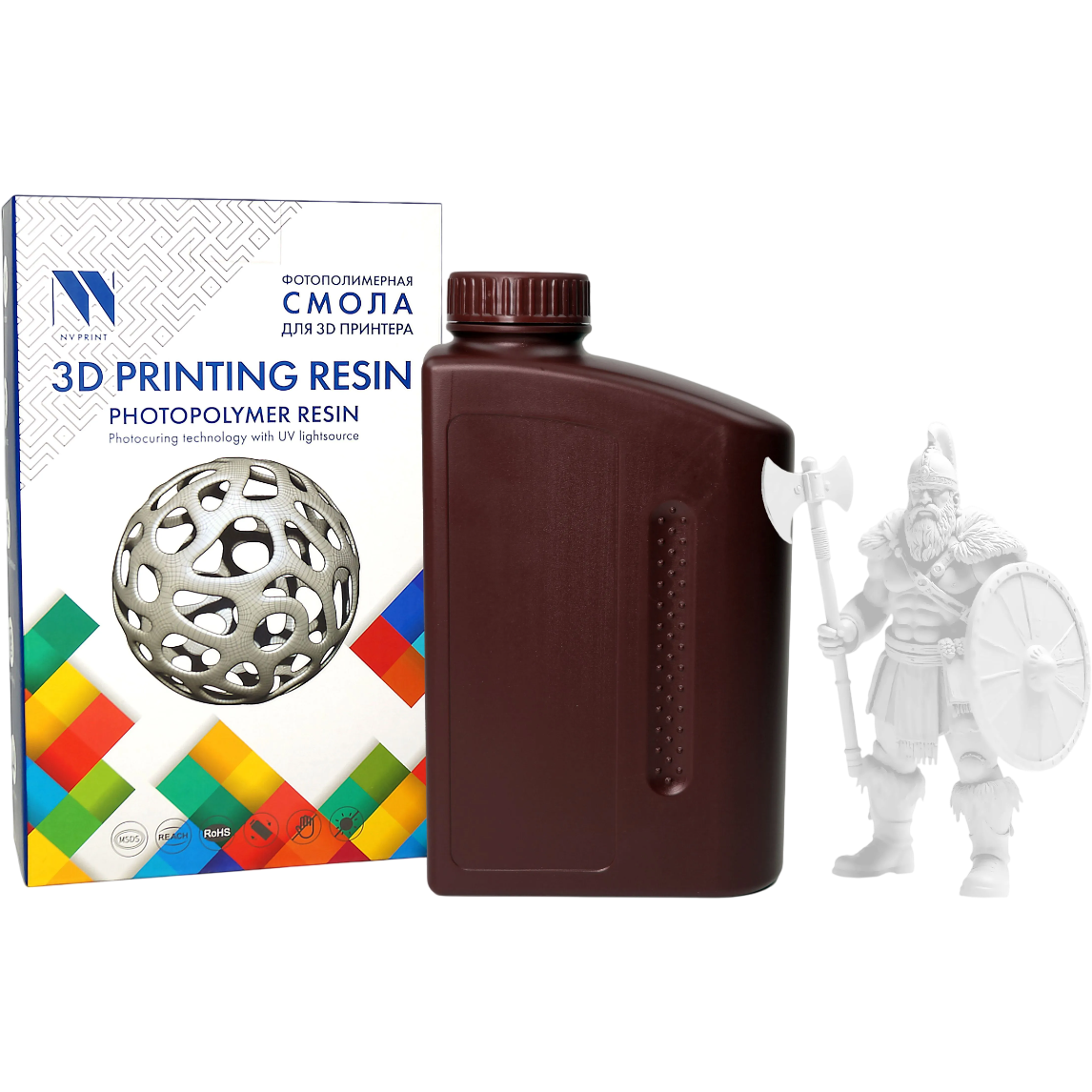 Фотополимерная смола NV Print NV-3D-PLANT-BASED-RESIN-WHITE