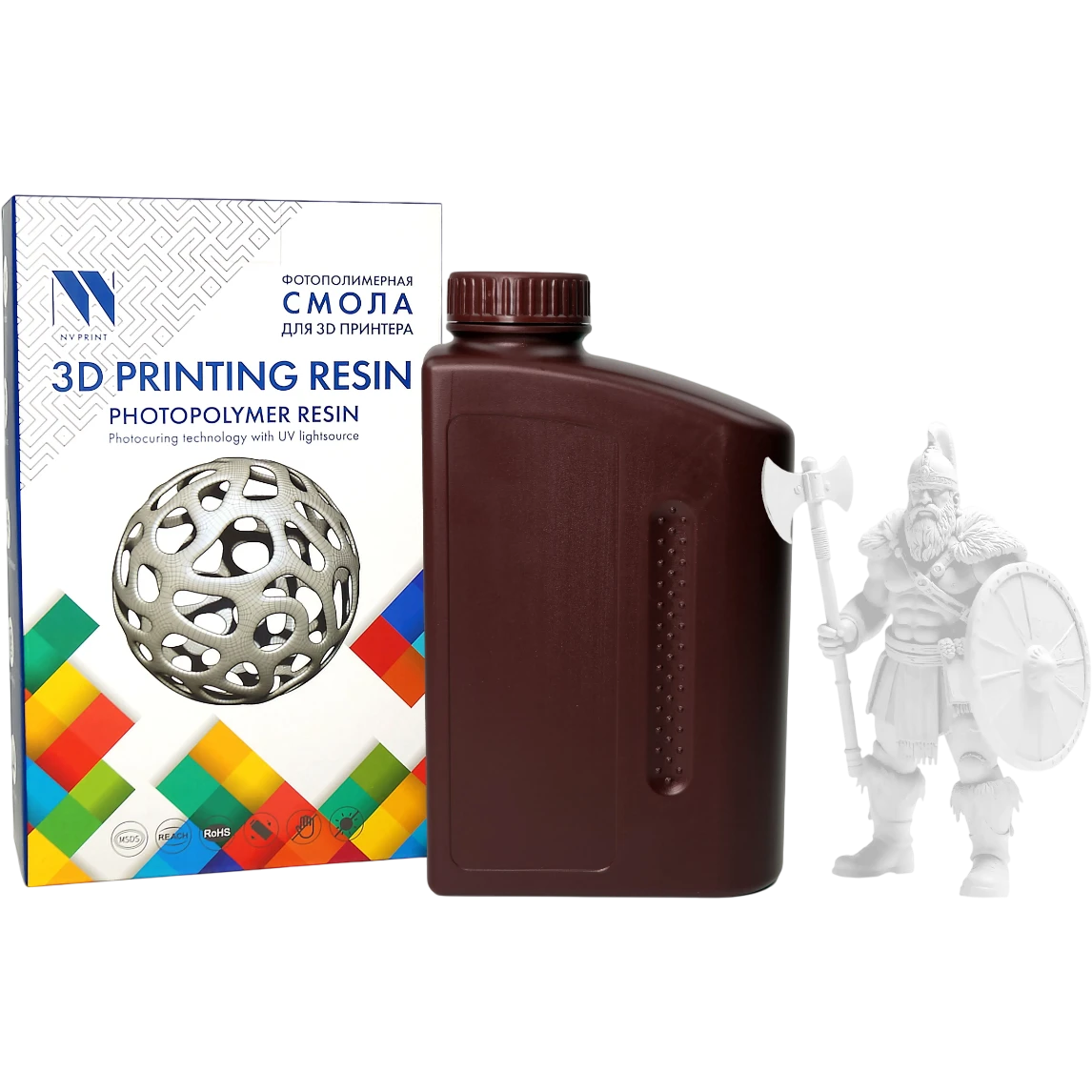Фотополимерная смола NV Print NV-3D-PLANT-BASED-RESIN-WHITE