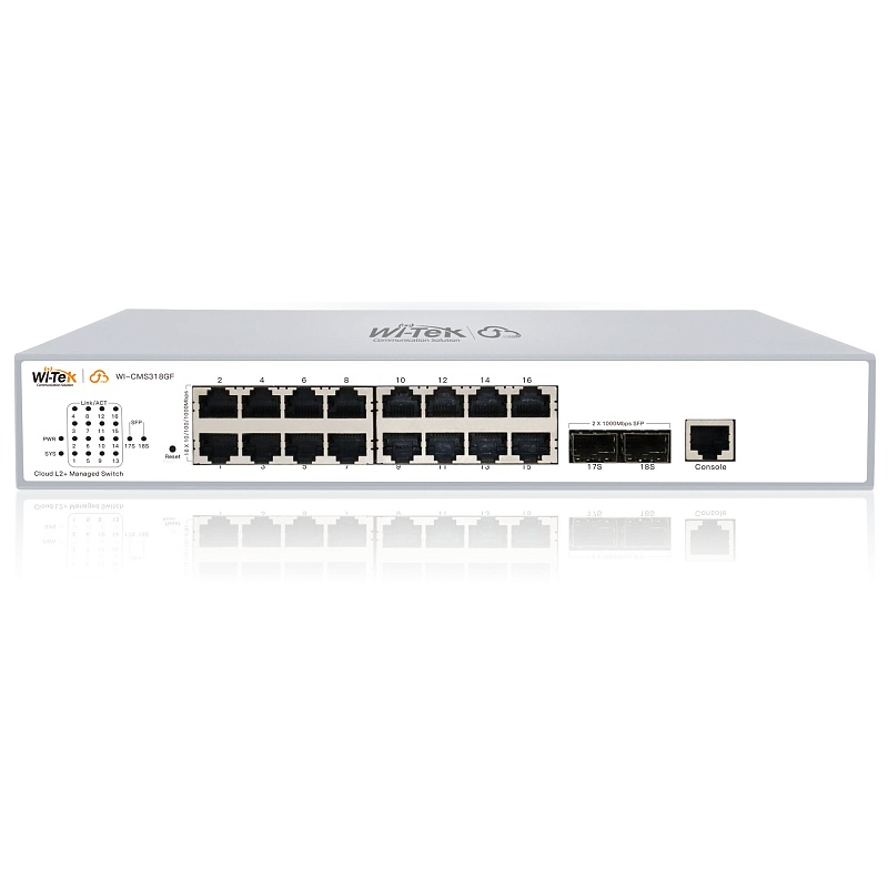 Коммутатор (свитч) Wi-Tek WI-CMS318GF