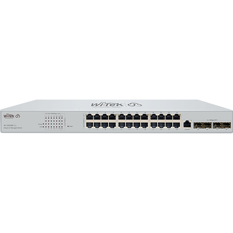 Коммутатор (свитч) Wi-Tek WI-CMS528F-L3