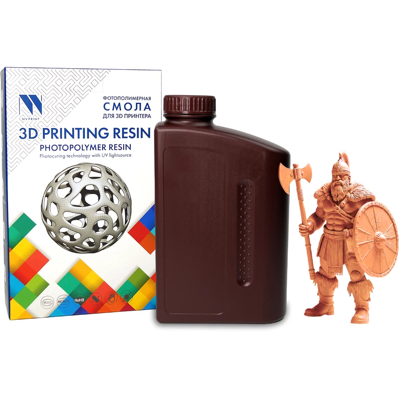 Фотополимерная смола NV Print NV-3D-STD-RESIN-ORANGE