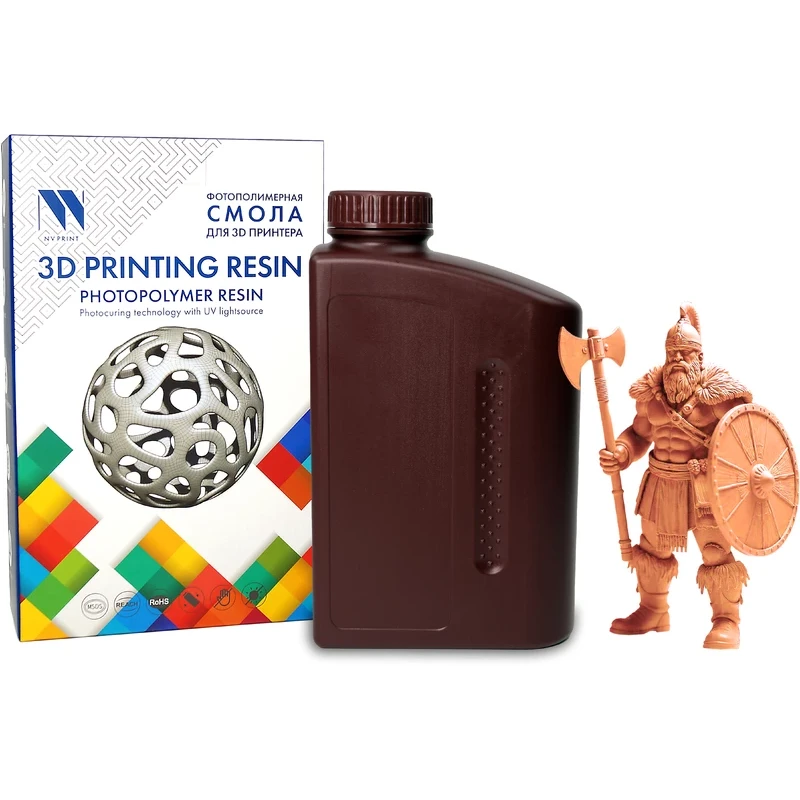 Фотополимерная смола NV Print NV-3D-STD-RESIN-ORANGE
