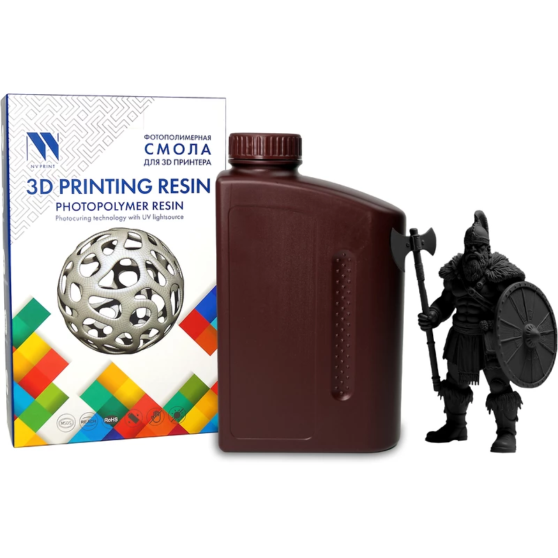 Фотополимерная смола NV Print NV-3D-STD-RESIN-BLACK