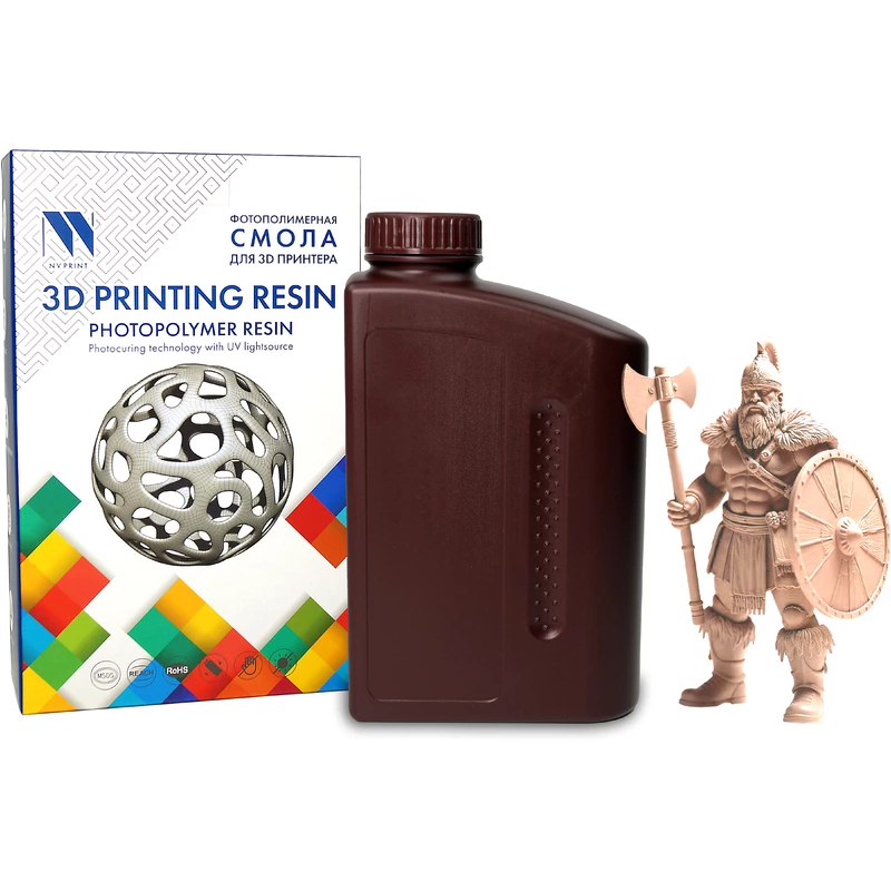 Фотополимерная смола NV Print NV-3D-STD-RESIN-BEIGE