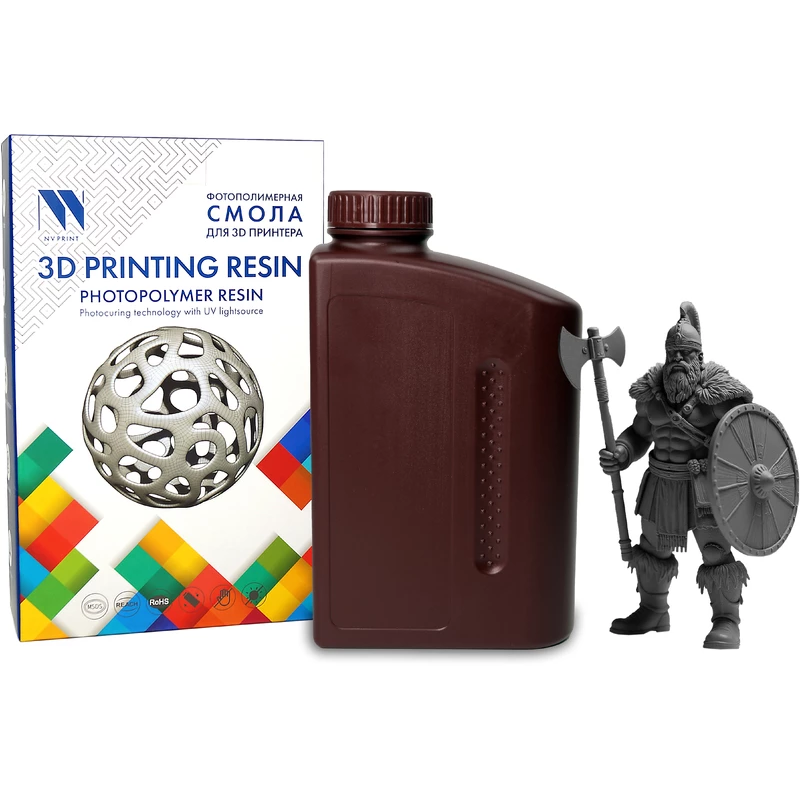 Фотополимерная смола NV Print NV-3D-HIGH-TEMP-RESIN-BLACK