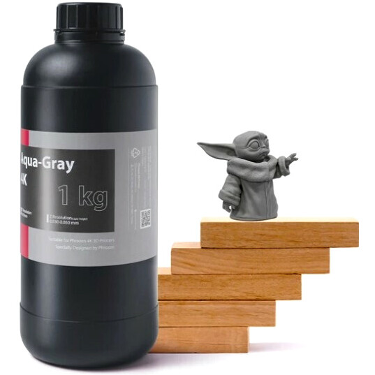 Фотополимерная смола Phrozen Aqua 8K Gray - REPHAG8K - фото 2