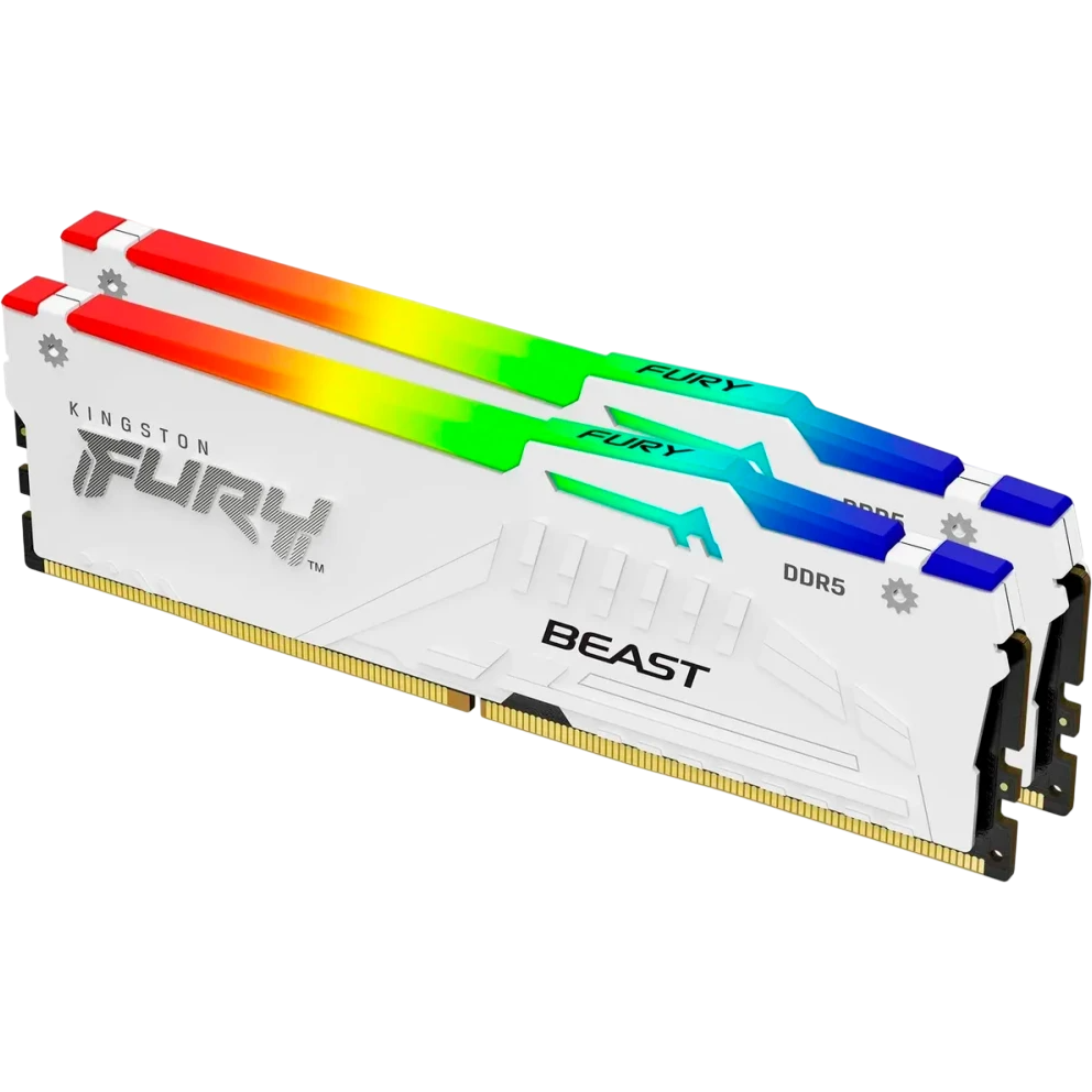 Оперативная память 32Gb DDR5 6000MHz Kingston Fury Beast (KF560C30BWAK2-32) (2x16Gb KIT)