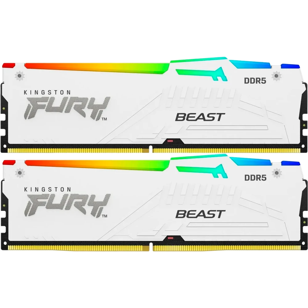 Оперативная память 32Gb DDR5 6000MHz Kingston Fury Beast (KF560C30BWAK2-32) (2x16Gb KIT) - фото 2