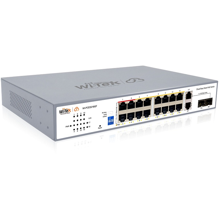 Коммутатор (свитч) Wi-Tek WI-PCES218GF - фото 3