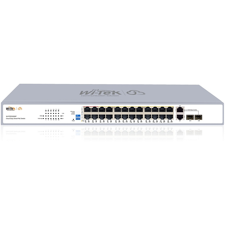 Коммутатор (свитч) Wi-Tek WI-PCES226GF